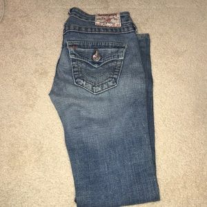 Bellbottom jeans